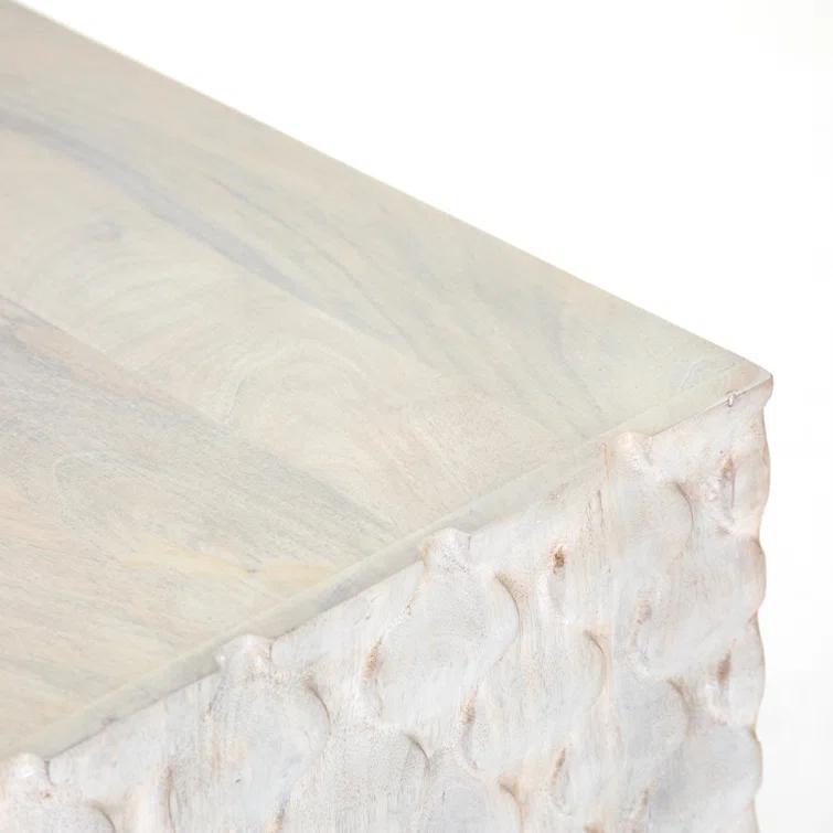 Round Cut Media Console (82")