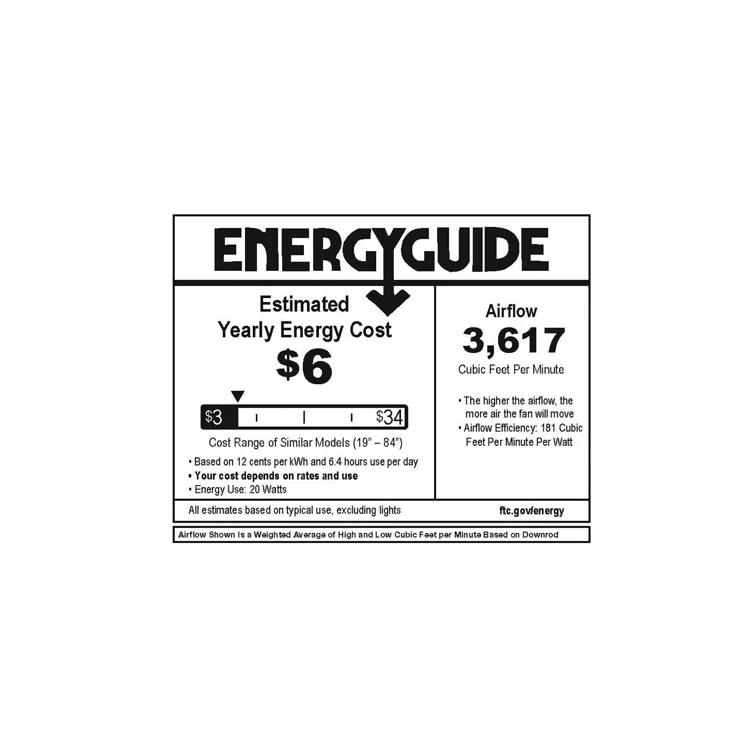 Collier 54" LED Smart Fan