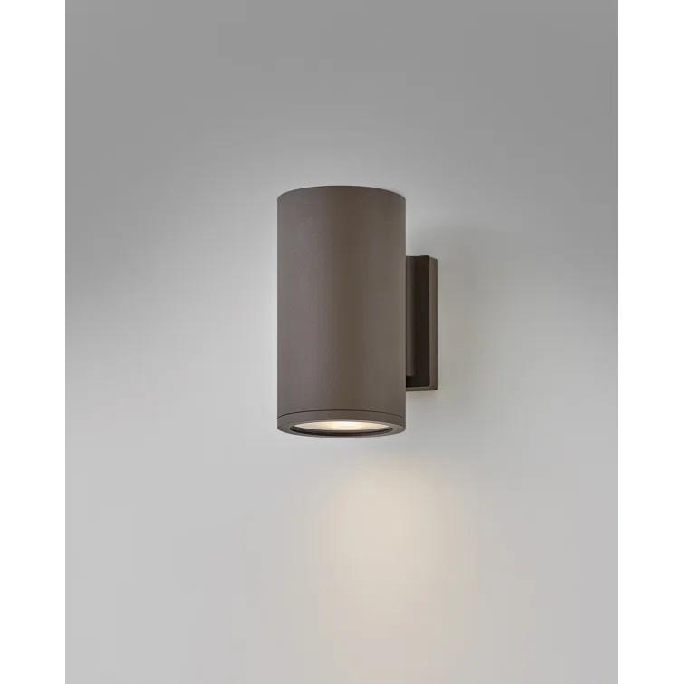 Silo 1 - Bulb 8" H Outdoor Armed Sconce