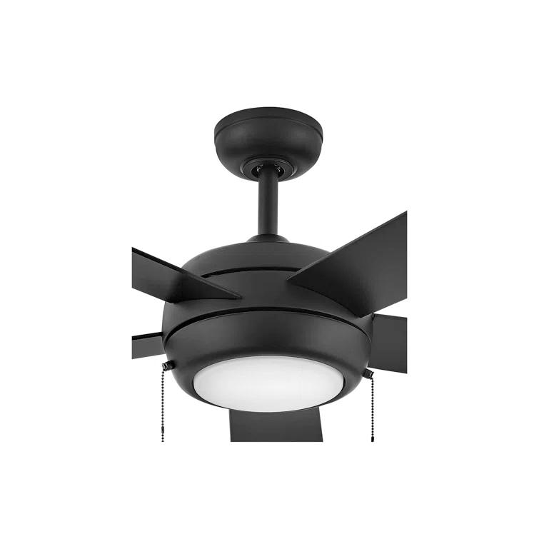 Marcin 52'' 5 Blade Ceiling Fan with LED Light Kit