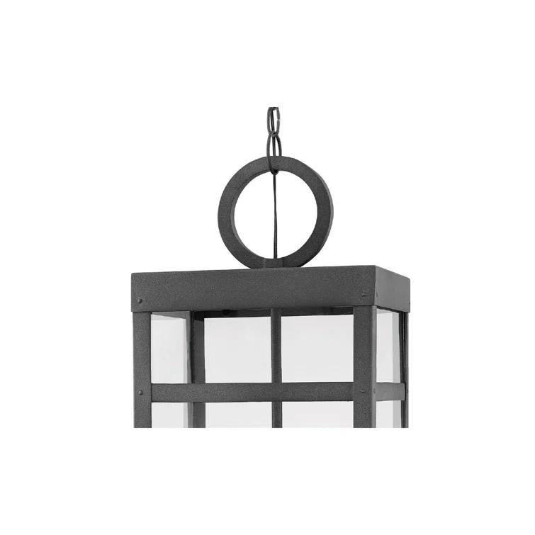 Porter 4 -Bulb 31.3" H Outdoor Hanging lantern By Lisa McDennon