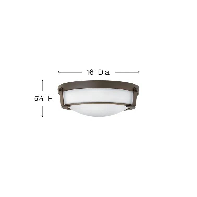 Hathaway 3-Light Flush Mount
