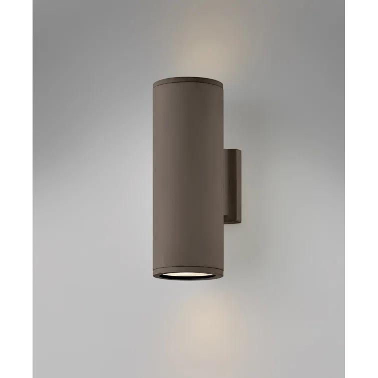 Silo 2 - Bulb 12" H Outdoor Armed Sconce