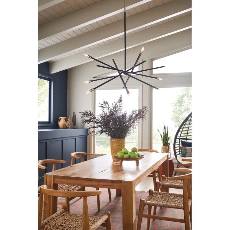 Archer 6 - Light Sputnik Modern Linear Chandelier