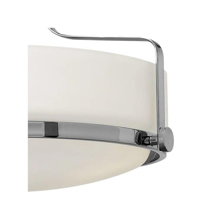 Harper 14.5-in 3-Light Semi-Flush Mount Retro Ceiling Light