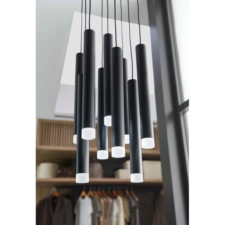 Harmony 9-Light Adjustable Modern Pendant w/ Integrated LED