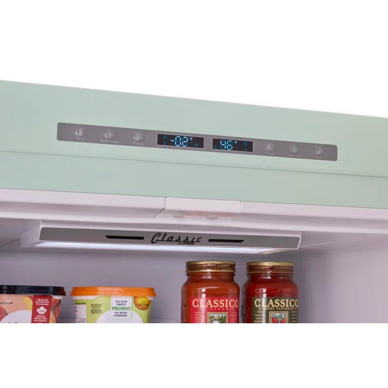 Unique Appliances Classic Retro 30" Frost-Free 17.7 cu. ft. Energy Star Certified Bottom Freezer Refrigerator UGP-510L LG AC