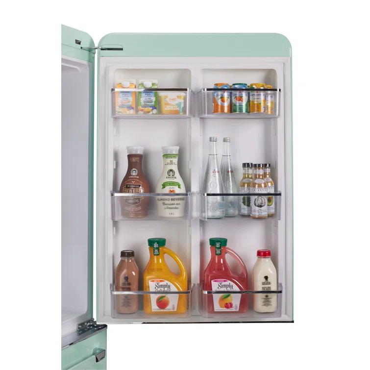 Unique Appliances Classic Retro 30" Frost-Free 17.7 cu. ft. Energy Star Certified Bottom Freezer Refrigerator UGP-510L LG AC