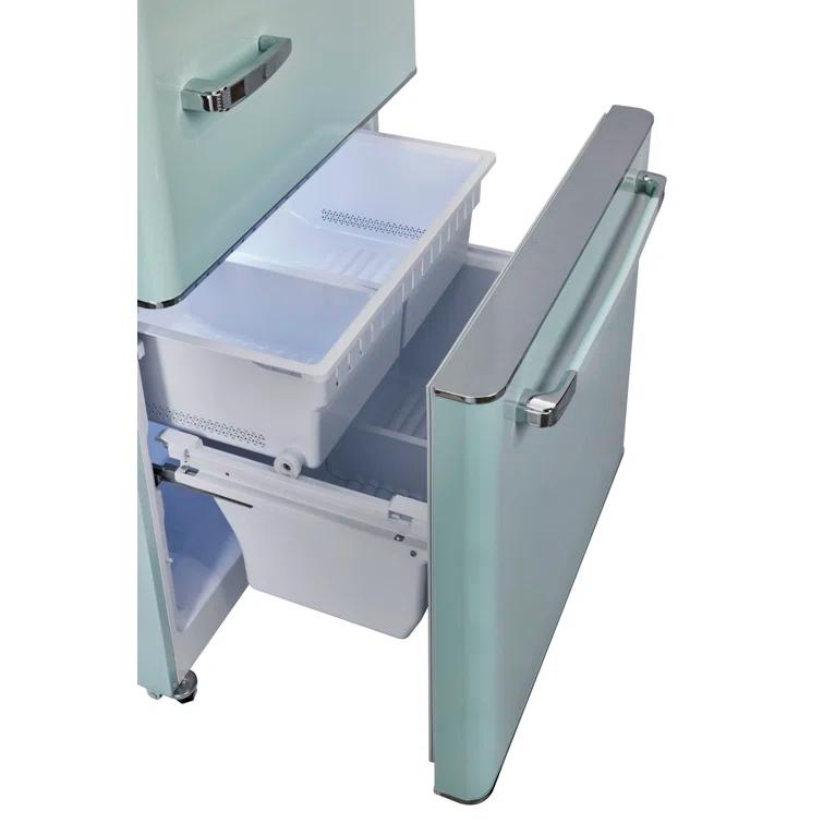 Unique Appliances Classic Retro 30" Frost-Free 17.7 cu. ft. Energy Star Certified Bottom Freezer Refrigerator UGP-510L LG AC