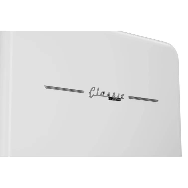 Unique Appliances Classic Retro 30" Frost-Free 17.7 cu. ft. Energy Star Certified Bottom Freezer Refrigerator UGP-510L W AC