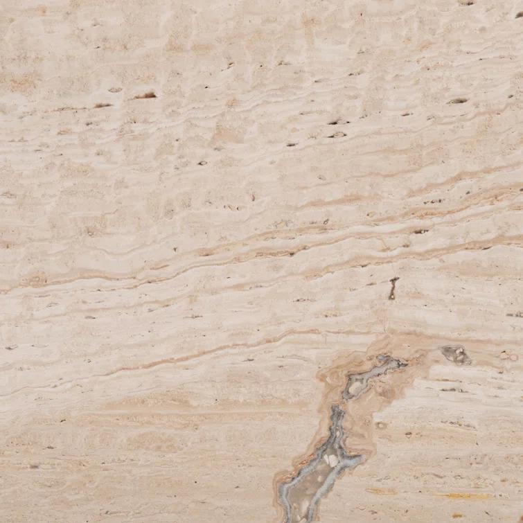 Safavieh  Couture Olivia Square Marble Accent Table - 21 IN W x 21 IN D x 12 IN H