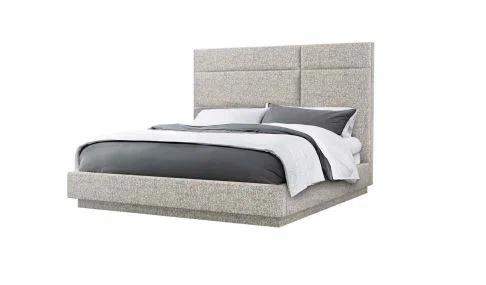 Quadrant Upholstered Platform Bed