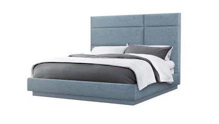 Quadrant Upholstered Platform Bed