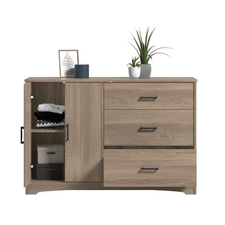 Hadder 44.8'' W 3 - Drawer Dresser
