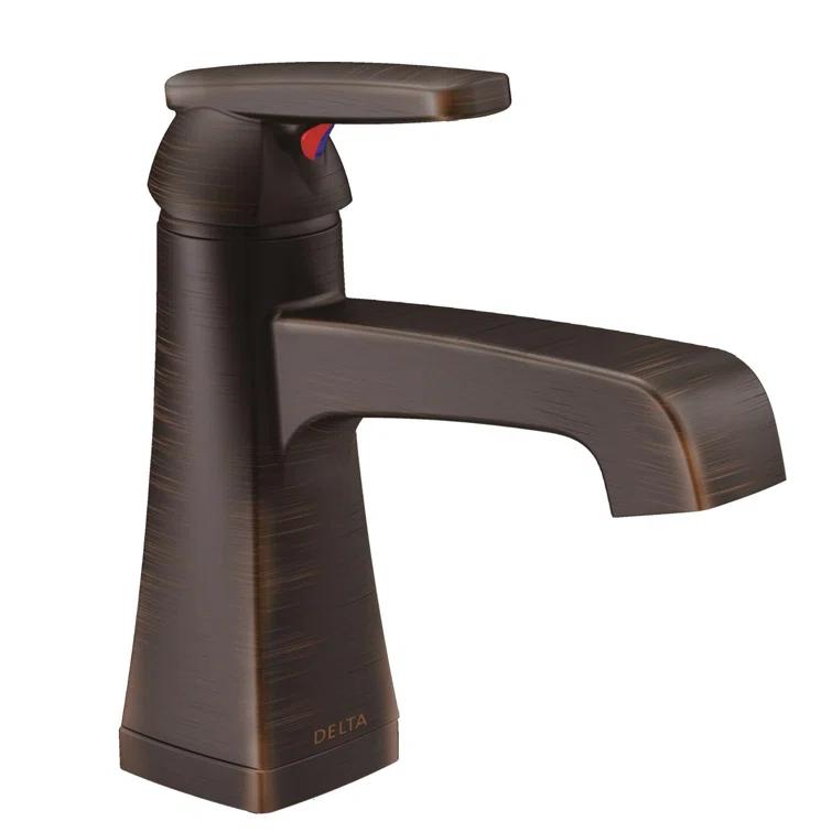 Ashlyn Single Hole Bathroom Faucet with Drain Assembly, Single Handle Bathroom Sink Faucet