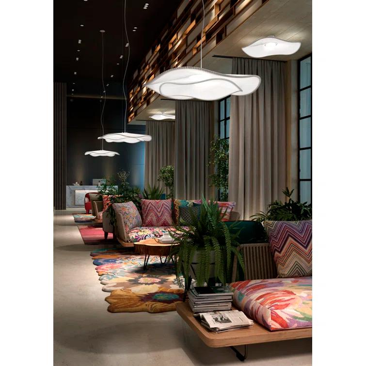 Mediterranean 1 - Light Unique / Statement Geometric LED Pendant