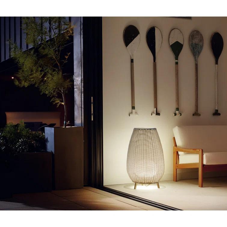 Bover Amphora 30.51'' Brown Novelty Floor Lamp