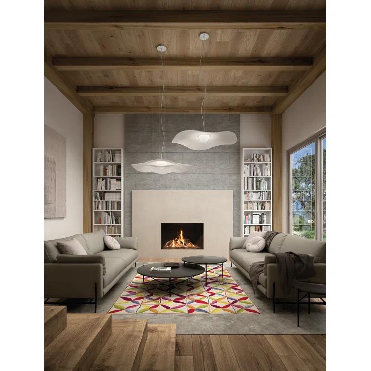 Mediterranean 1 - Light Unique / Statement Geometric LED Pendant