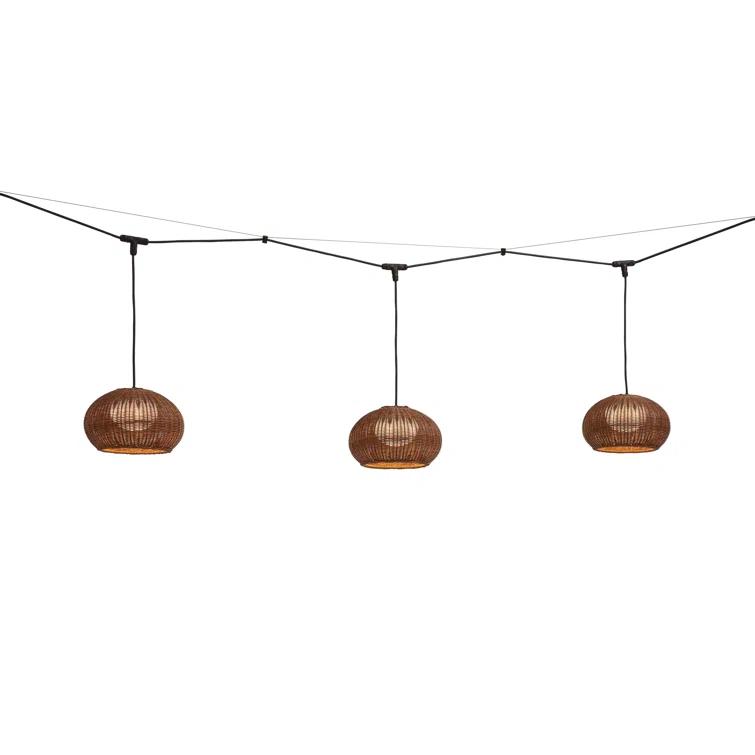 Garota 4 - Light Black LED Dome Pendant