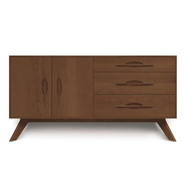 Audrey 66.13'' Solid Wood Sideboard