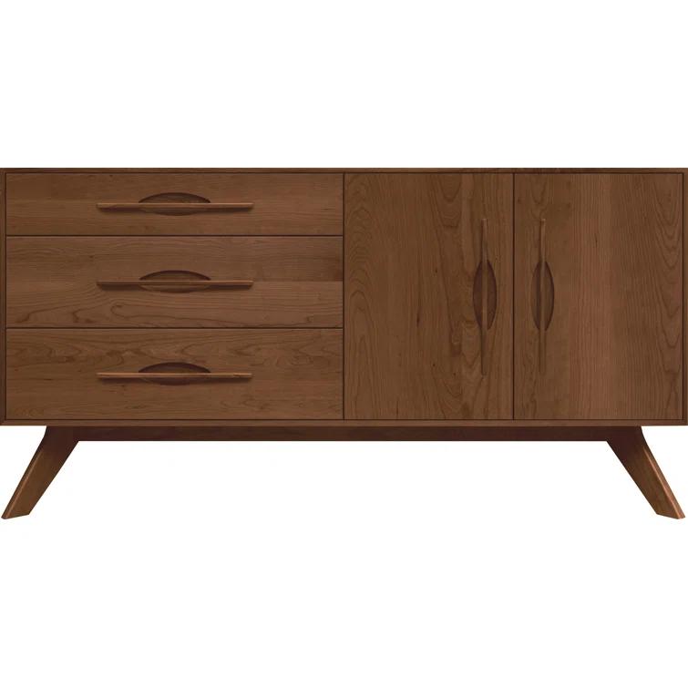 Audrey 66.13'' Solid Wood Sideboard