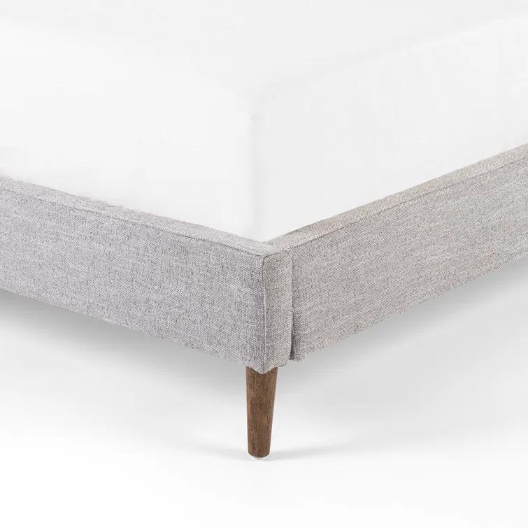 Rexford Platform Bed - Cream / King