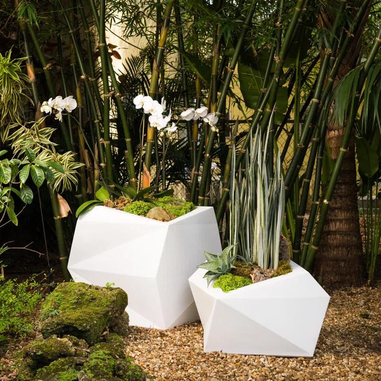 Lightweight Origami Indoor/Outdoor Planters