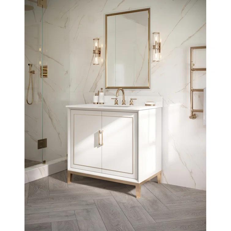 Gracie 36'' Single Bathroom Vanity with Ceramic Top