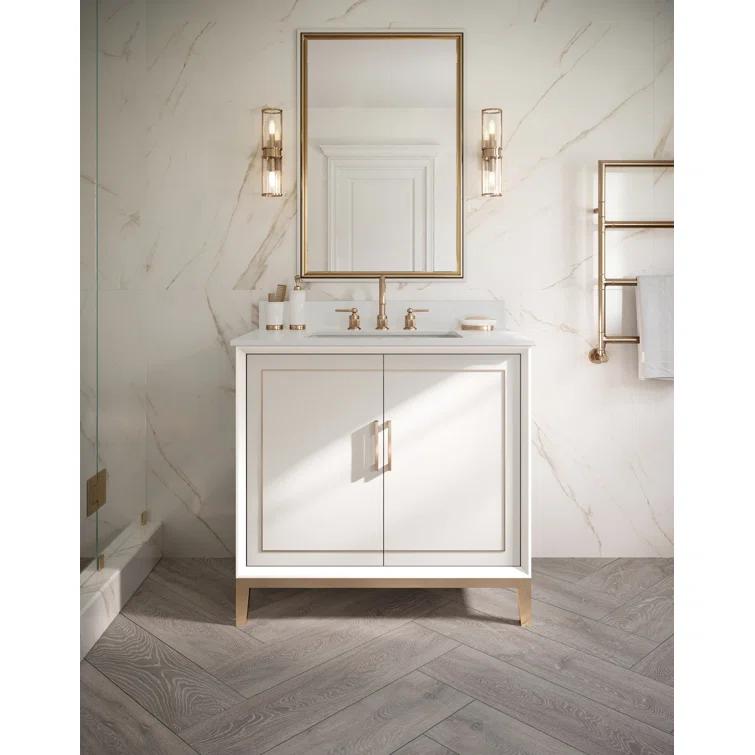 Gracie 36'' Single Bathroom Vanity with Ceramic Top