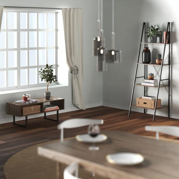 ClosetMaid Industrial 4-Tier Ladder Bookcase