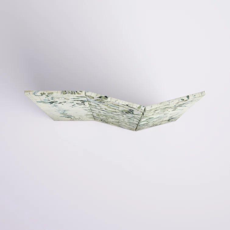 Cowart 47.25" W x 70.75" H - 3-Panel Canvas Folding Room Divider