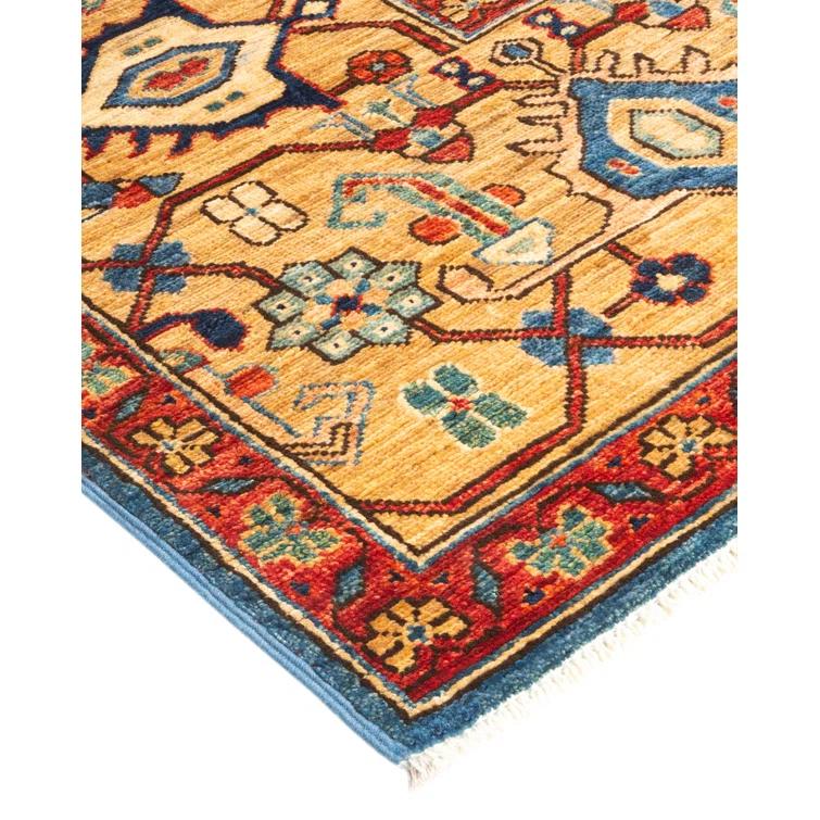 Solo Rugs One-of-a-Kind 12' 2" X 15' 4" New Age Wool Area Rug in Light Blue