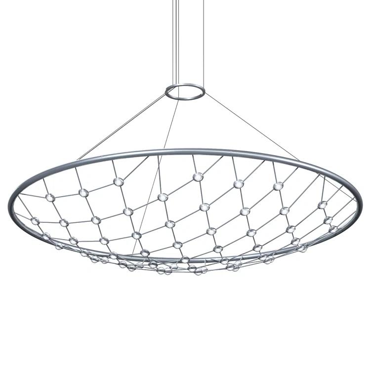 Constellation Galaxy Matrix 60'' Silver LED Indoor/Outdoor Pendant