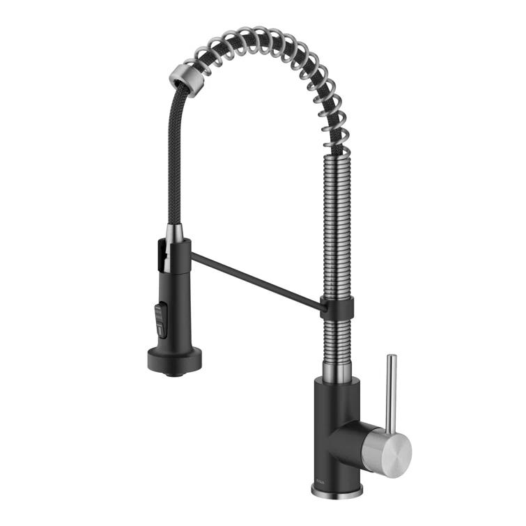 Kraus Bolden Touchless Sensor Commercial Style 2-Function Single Handle Pull-Down Kitchen Faucet