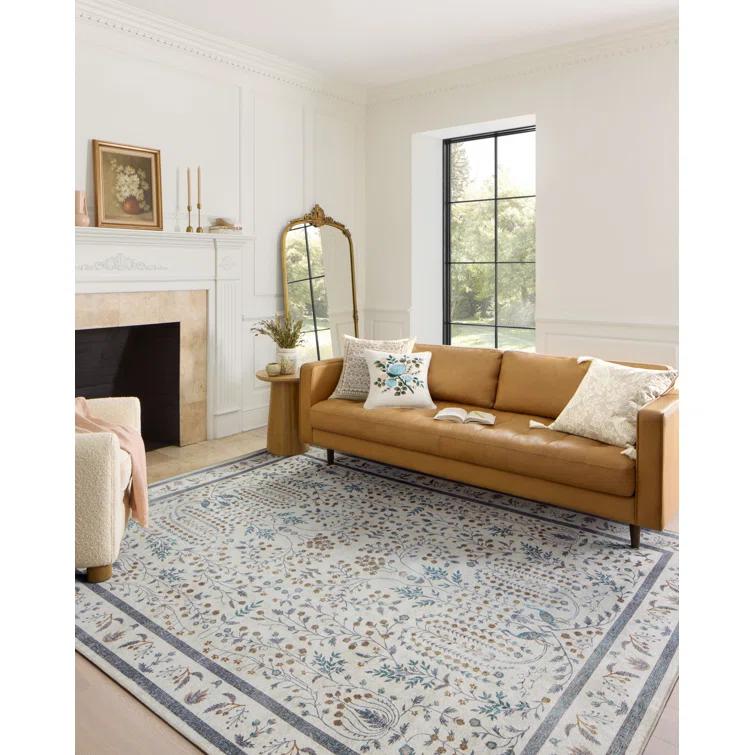 Rifle Paper Co. x Loloi Maison Wisteria Cream Rug