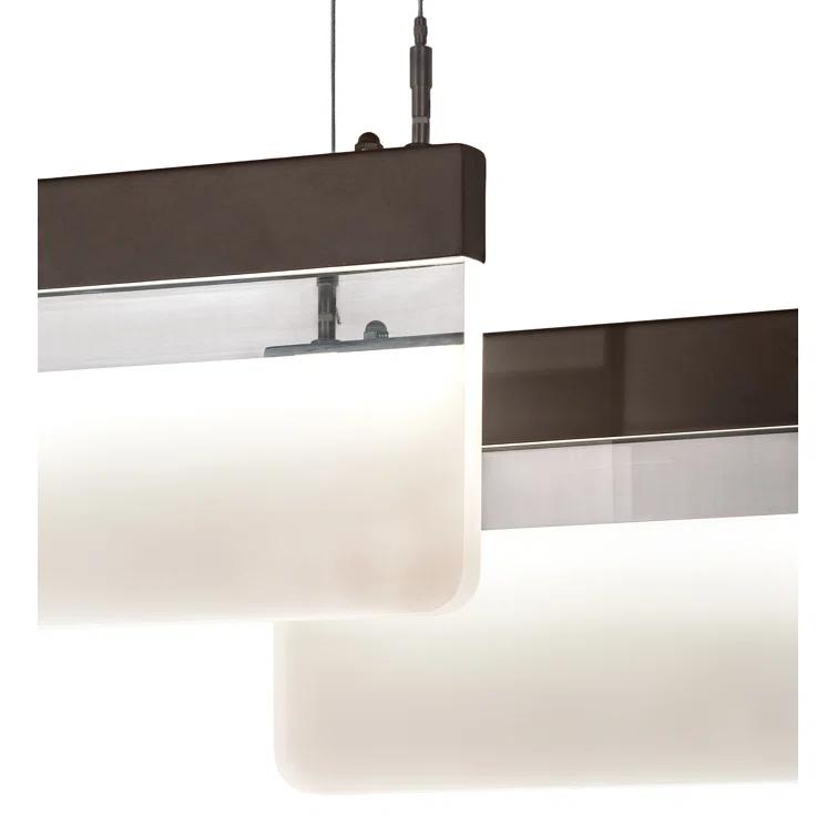 Lineal 5 - Light Bronze LED Cluster Pendant
