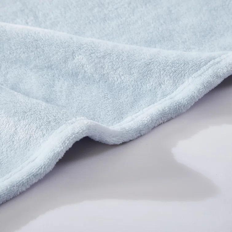 Poppy & Fritz Solid Ultra Soft Plush Pink Blanket