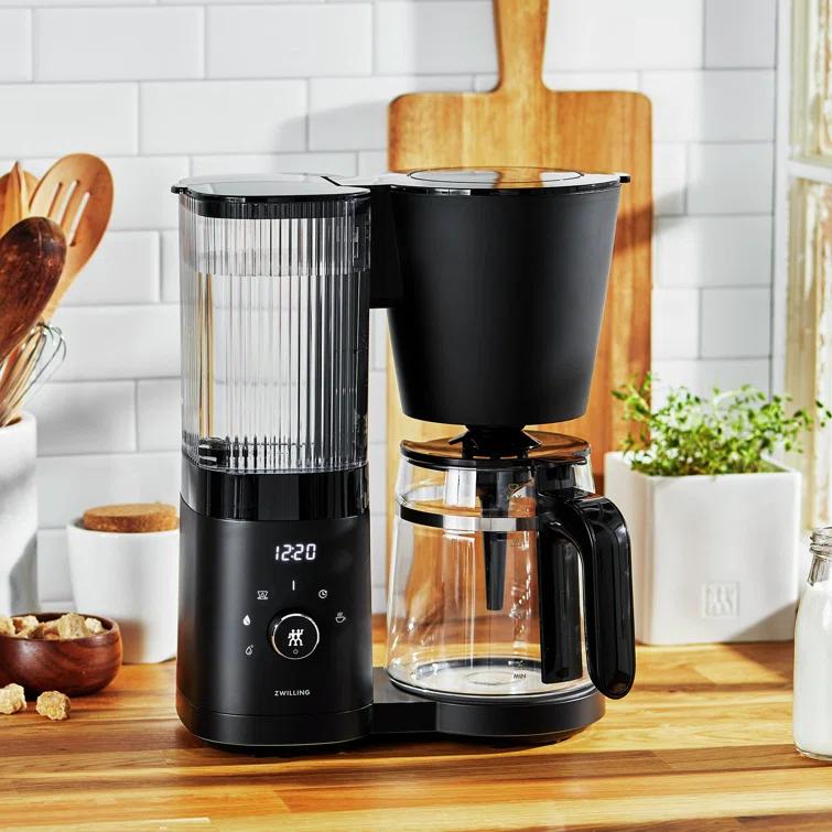 ZWILLING ® Enfinigy Matte Black Glass 12-Cup Coffee Maker