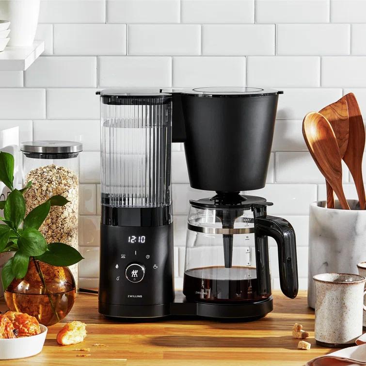 ZWILLING ® Enfinigy Matte Black Glass 12-Cup Coffee Maker
