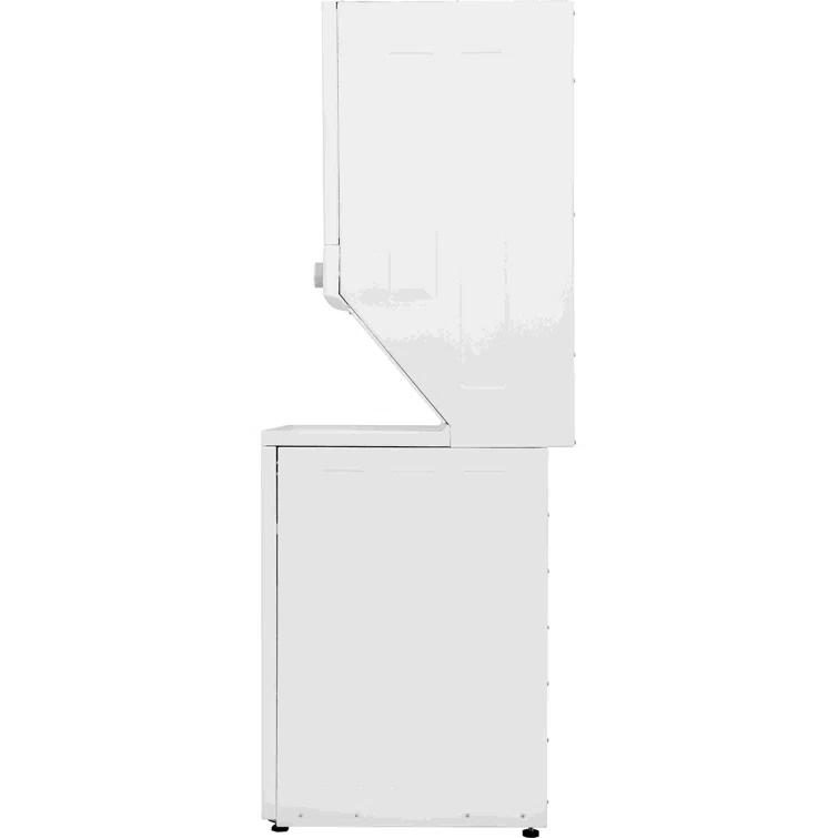 Frigidaire Electric Long Vent Stacked Laundry Center - 3.9 Cu. Ft Washer and 5.5 Cu. Ft. Dryer