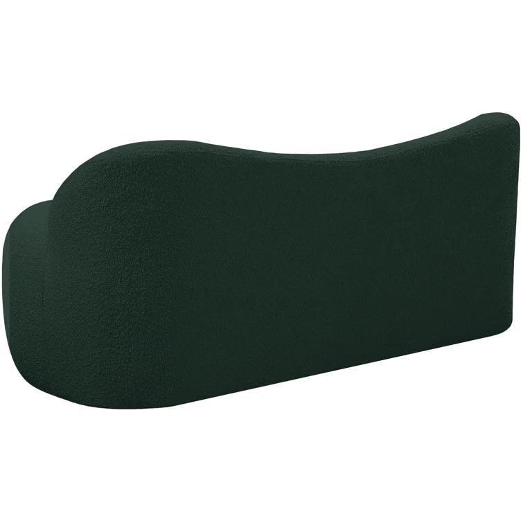 Jimmey Flair Boucle Fabric Bench