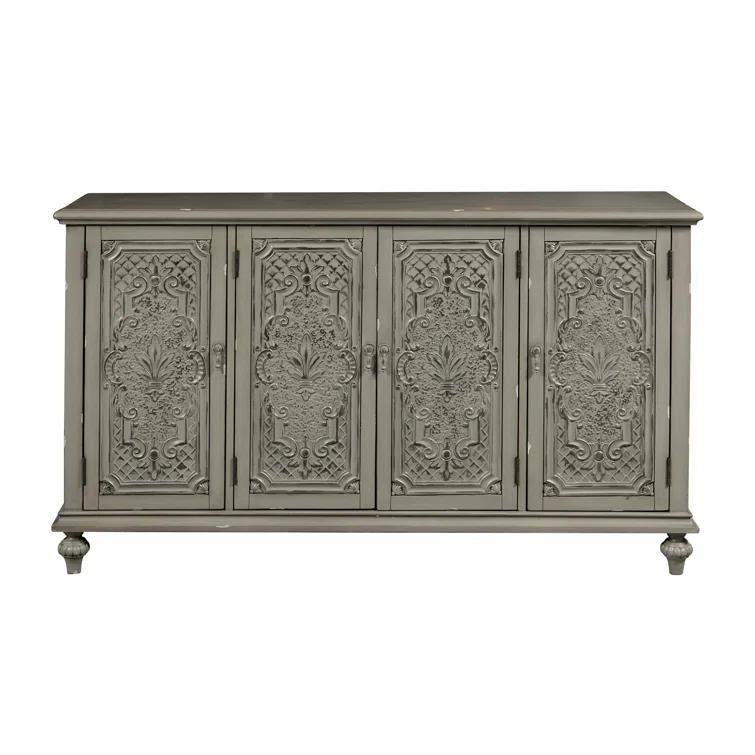 Delanson Carved Wood Buffet