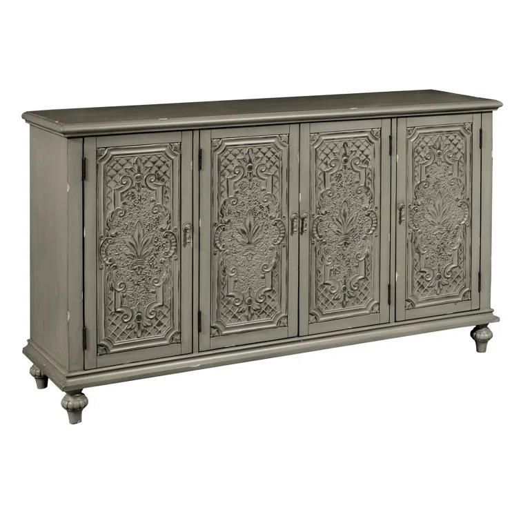 Delanson Carved Wood Buffet