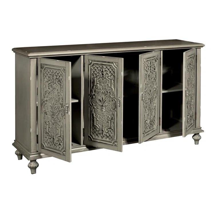 Delanson Carved Wood Buffet