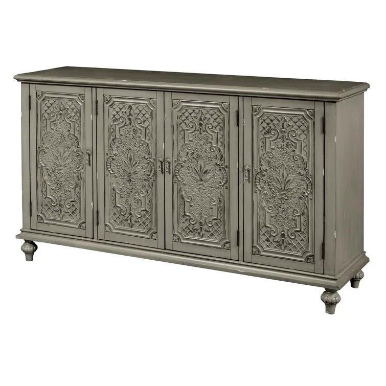 Delanson Carved Wood Buffet