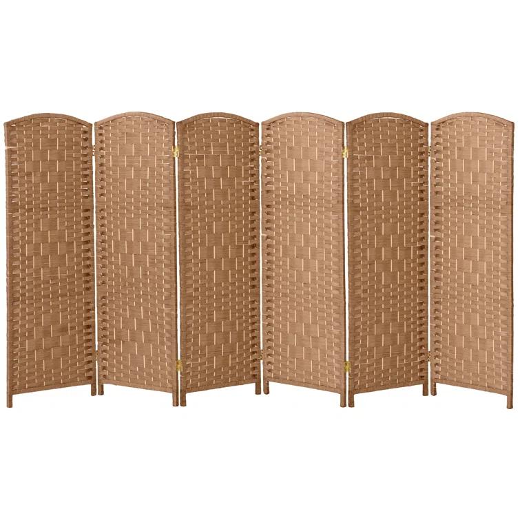 Red Barrel Studio® Short Diamond Weave Folding Screen
