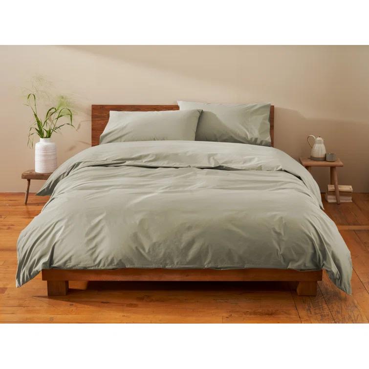 Refined Organic Percale Sheet Set