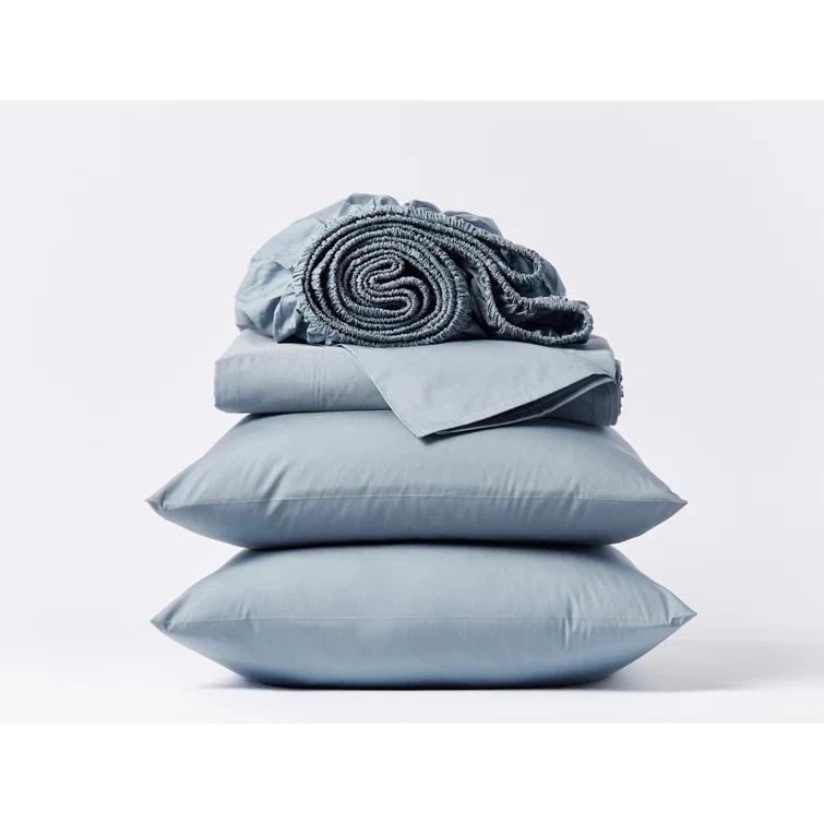 Refined Organic Percale Sheet Set