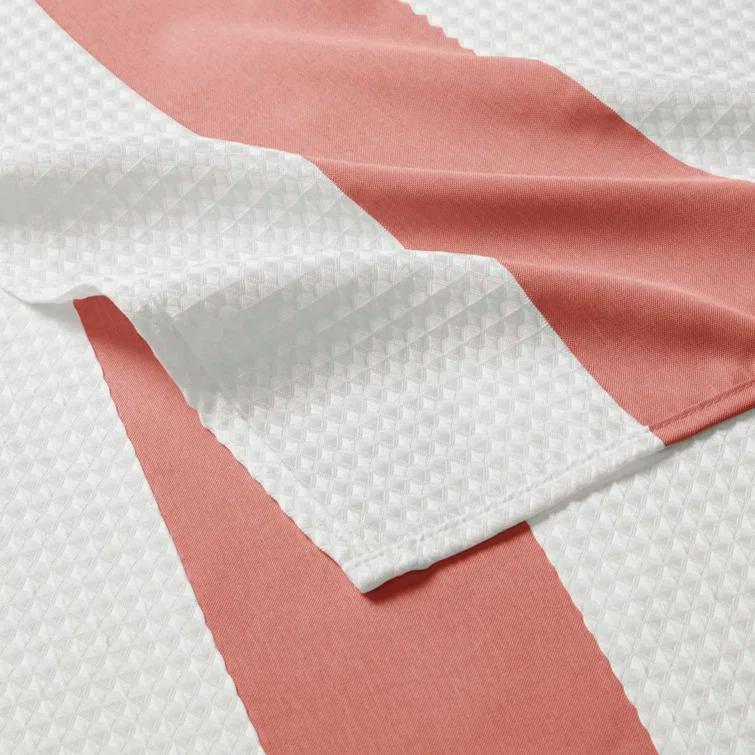 Spa Waffle Shower Curtain with 3M Treatment