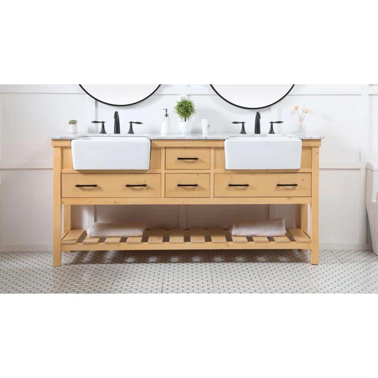 Pelaghia 72'' Double Bathroom Vanity